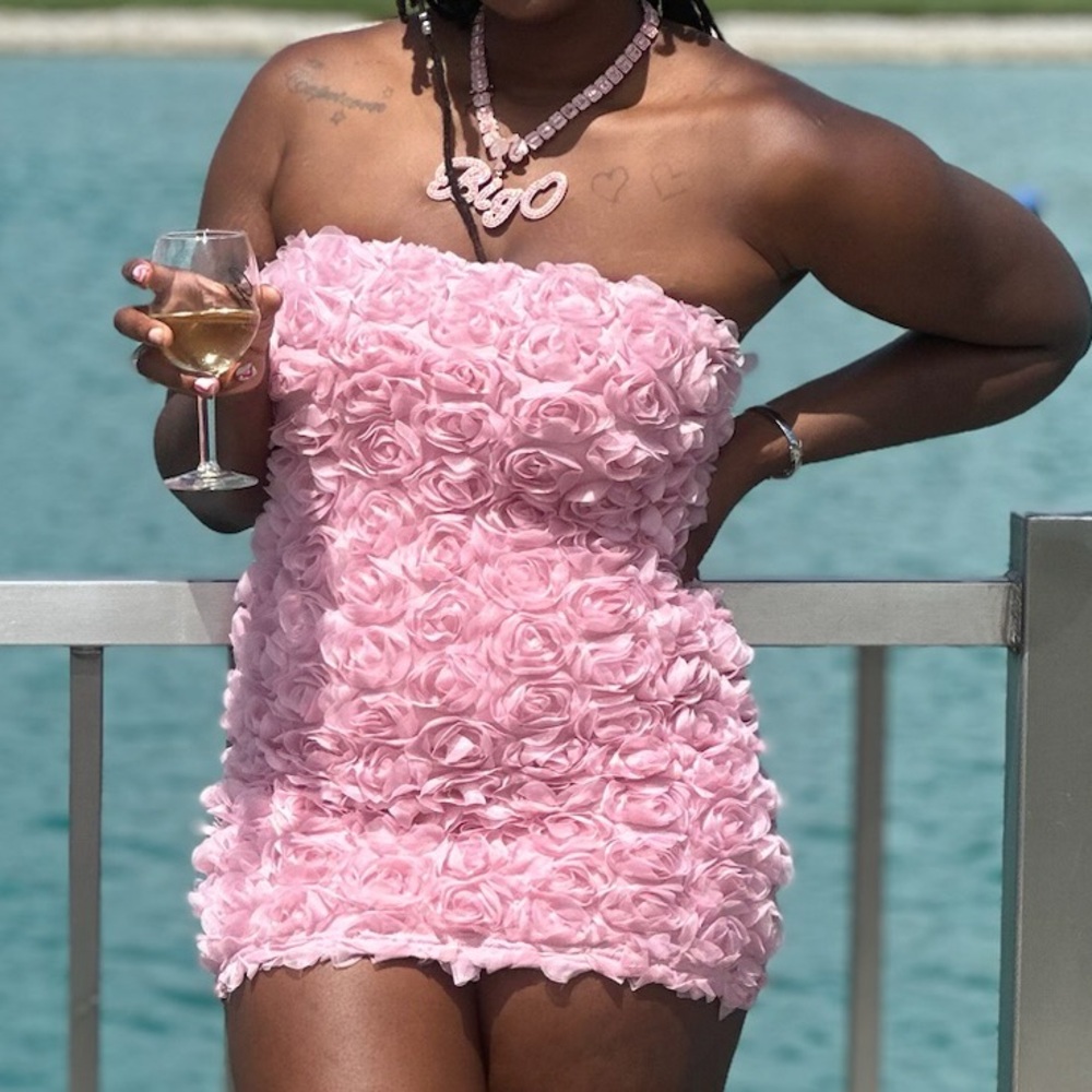 Flower Mini Dress 💕